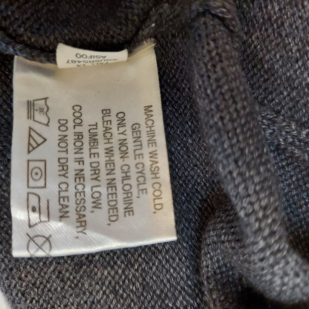 Men's Gray US Polo Assn pullover Crewneck. XXL - Picture 5 of 6
